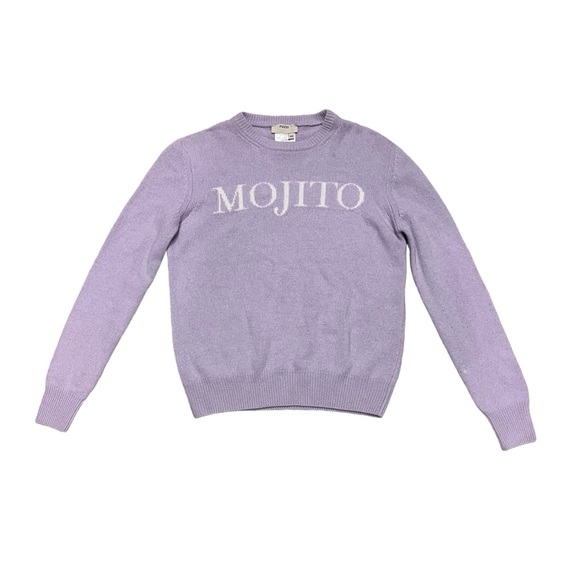 Fuzzie by Jean Paul Gaultier “Mojito” Long Sleeve Sweater - Picture 1 of 3